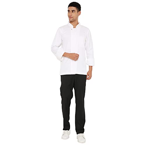 Image of Associated Uniforms Premium Plain Full sleeve Chef Coat (Chef Jacket - Smart Fit)