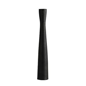 AETVRNI Black Floor Vase 20″ Tall Ceramic Vases Large,Skinny Long Matt Vase for Pampas Grass,Modern Minimalist Style Flower Vase for Home Decor Office Decoration,Centerpieces