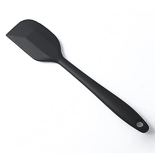 Soulnioi Silicone Spatulas Set in 2,Silicone Kitchen Utensils,Rubber Spatula Heat Resistant for Cooking,Baking and Mixing Black One Big One Small - Image 3