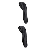 SOIMISS 2pcs Women Silk Bonnet for Sleeping Stretch Cap Hair Loss Hat Practical Sleep Cap Elastic Hat for Night Hand Wash Delicate Cycle Wash