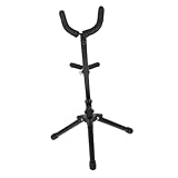 TINEASUR アルト テナーサックス用スタンド 耐久性楽器ホルダー 安定設計 サックス収納 ディスプレイに