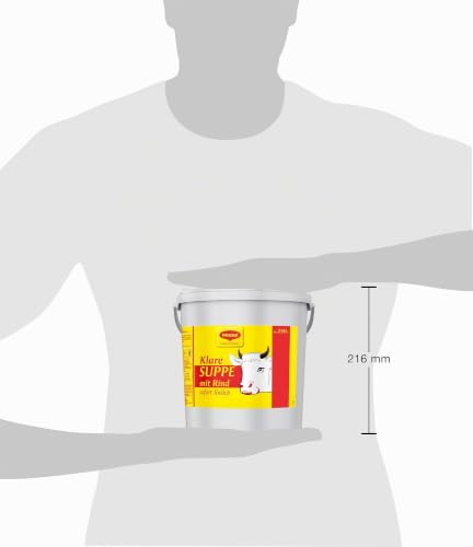 MAGGI Professional Klare Suppe mit Rind, sofort löslich, 5kg Eimer