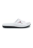Nike Jordan Men's Jordan Super.Fly Team Slide White/Gym Red/Black Sandal 12 Men US