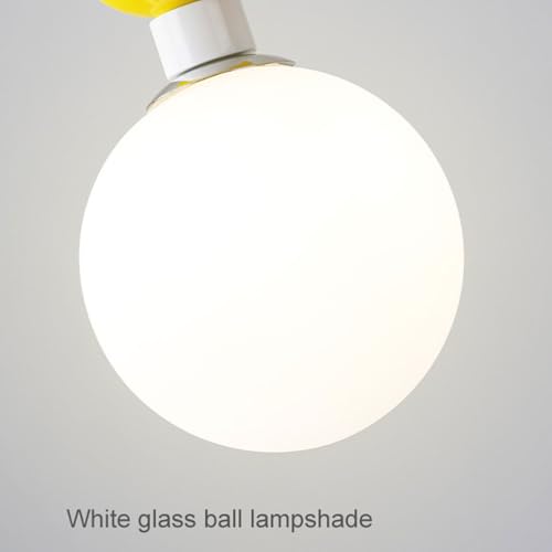Éclairage pour salon moderne avec suspension G9 globe