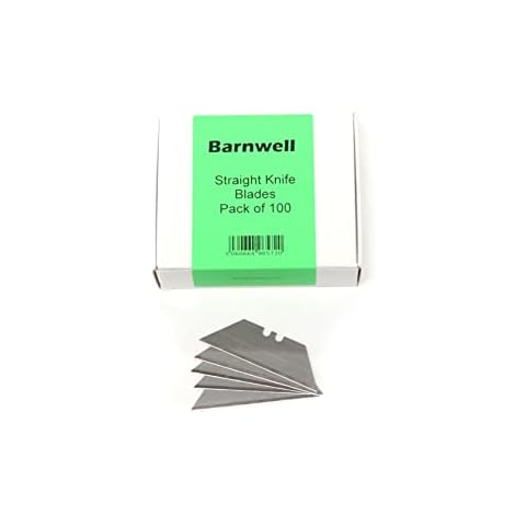 Barnwell Pack of 100 Utility Knife Blades Cover