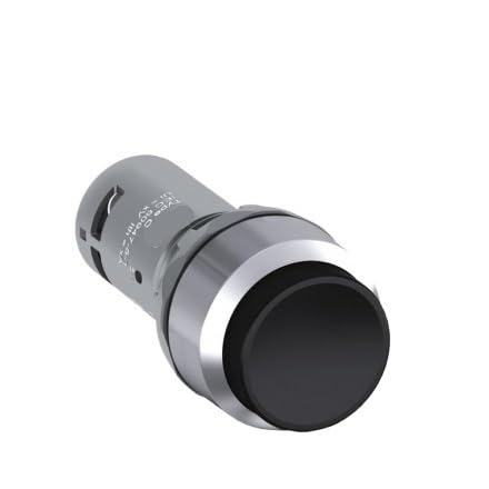 Bouton-poussoir compact CP3-30B-10 10010938 noir pour commande électrique