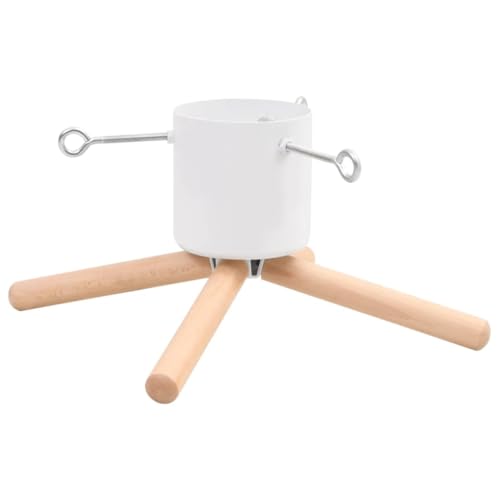 Soporte para árbol de Navidad 46 cm de base cuadrada resistente LXYZWRW 2