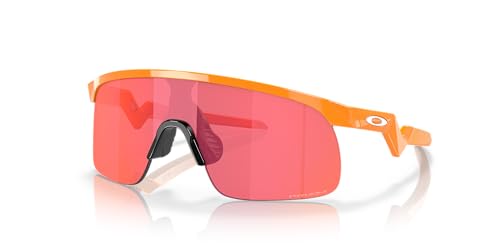 Oakley Unisex Kinder Oj9010 Widerstand Sonnenbrille, Atomic Orange/Prizm Trail Taschenlampe