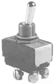 Selecta SS203P-BG 125-250 Volt AC 20 Amp DPST 2 Pole Utility and Heavy-Duty Toggle Switch