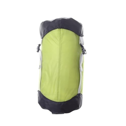 HYTROVE 冬用軽量圧縮寝袋 大人用防水快適シュラフ キャンプ 登山 アウトドア対応 可能収納バッグ付き グリーン