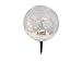Produktbild LED Solar Lampe Außen Steck Erd Spieß Leuchte Garten Glas Kugel Strahler weiß Globo 33303