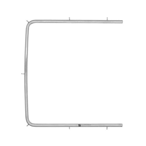 J&J Instruments 11-585 Rubber Dental Dam Holder Frame 5" Stainless Steel