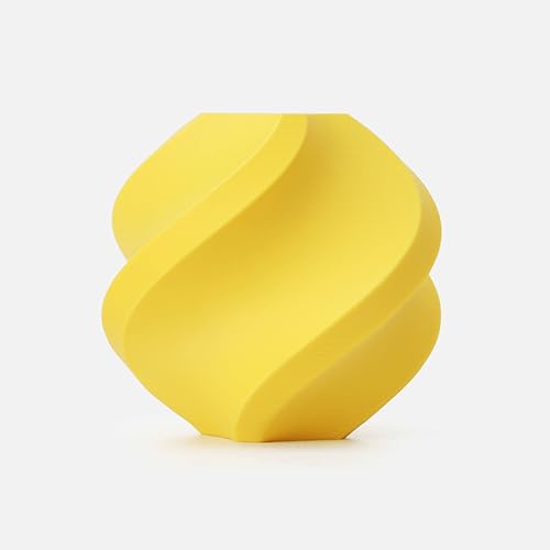 Image of Bambu Lab PLA Lite 1.75mm 3D Printer Filament, Lightweight PLA Filament for FDM Printers, Easy Printing, Strong Adhesion, 1kg Spool (Bambu Lab PLA Lite Yellow)