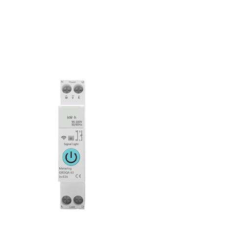 Mesure par application disjoncteur 1P 63A connecté et télécommande sans fil 10A - 4