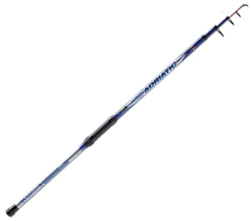 Lineaeffe Adriatic 4.20 m up to 250 g Canne à Pêche Surfcasting Léger Télescopique Surf Mer au Fond Carbone