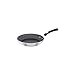 Price comparison product image Tramontina Non-Stick Frying Pan with Silicone Handle for Induction, Electric, Gas and Ceramic Glass Hobs, Cookware, Kitchen, 20 cm, 1.0 Litre, 20888020, Dark Grey