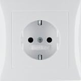  Berker 47428989 Schuko-Steckdose polarw.