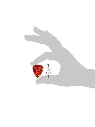Image of Fender Classic Celluloid Guitar Picks 351 Shape, Tortoise Shell, Medium, 144-Pack