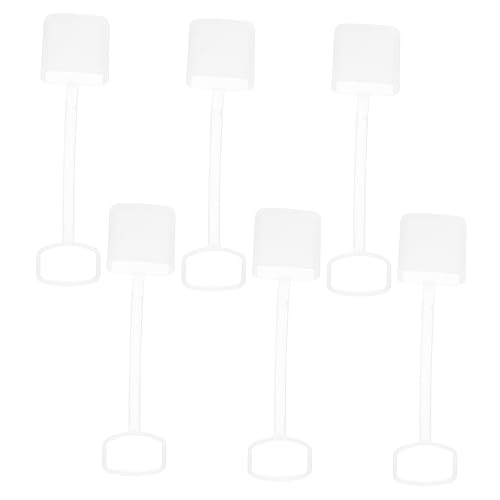 Levemolo 6pcs Electronic Music Protective Cover Comfortable Silicone Flute Covers Bulk