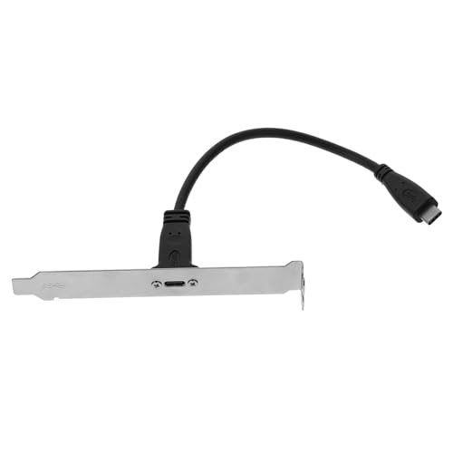 COSMEVIVI Usb31 Type-c オス - メス 10gb データケーブル 固定ナットパネル デスクトップ マザーボード延長ケーブル