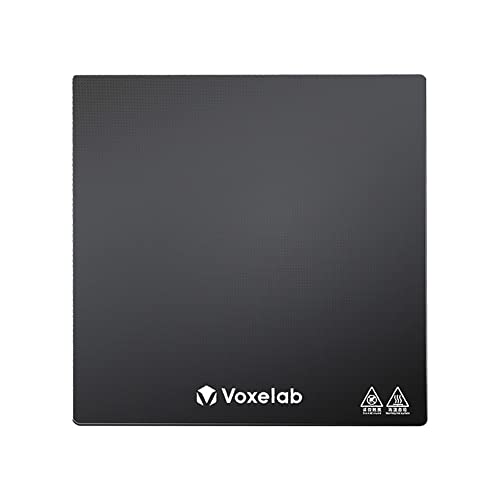 Voxelab Accesorios de impresora 3D Voxelab, cama de vidrio de carborundo para impresora 3D de la serie Voxelab Aquila Cover