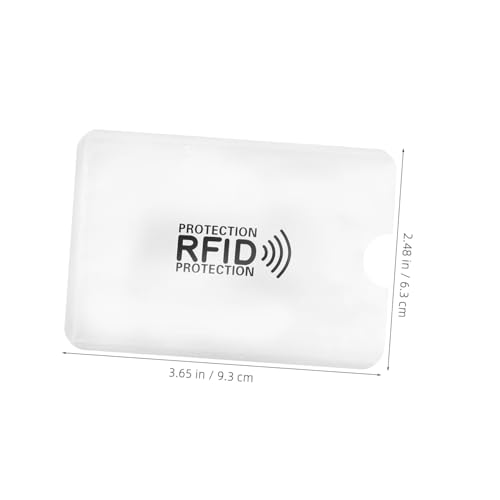 10pcs Aluminum Degaussing Holder Protector Id Sleeve Shield Theft Case for Payment Protection2