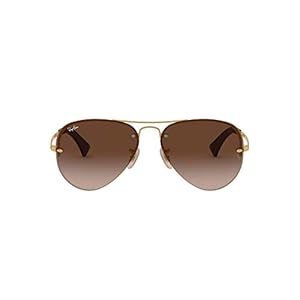 Ray-Ban Rb 3449 Montures de Lunettes, Marron (Gold), 59 mm Mixte Adulte
