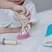 PlanToys® Pretend Play Dentist Toy Set for Kids | Wooden Doctor Kit with Teeth Model, Dental Tools, and Bag | Educational Toy for Toddlers | Encourages Imaginative Role Play