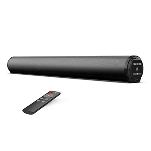 INFIBLA Sound Bar for TV, 22 in Soundbar Built in Subwoofer with AUX