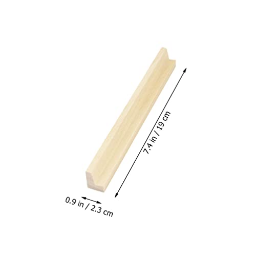 Bandejas de Domino de Madera 4 Piezas 7.48 Pulgadas miniatura 2
