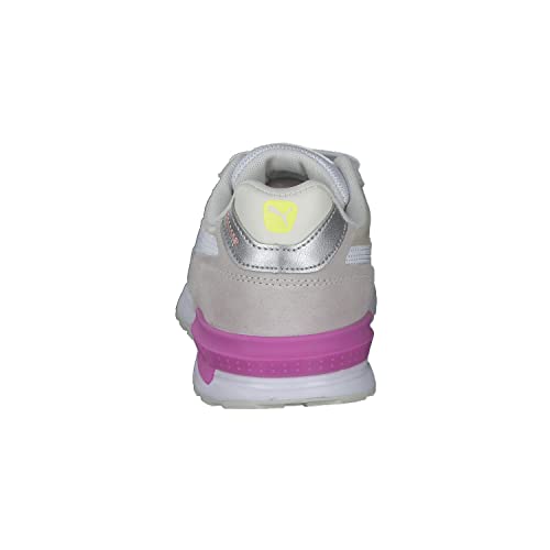 Image of PUMA Unisex's Sneaker, Marshmallow White Silver, 7.5 us