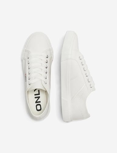 ONLY Femme Canvas Sneaker Onlnicola Noos Baskets en Toile - vue 8