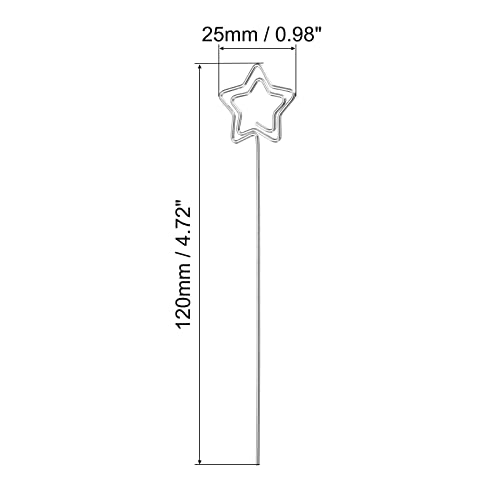 PATIKIL 4.7 Inch Metal Wire Place Card Holder - Image 2