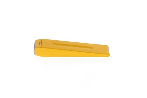 Foto von OCHSENKOPF Stahl-Spaltkeil, Geschmiedeter Sicherheitskeil, Zum Fällen und Spalten, KWF-Profi Qualität, Hubhöhe 40 mm, silber