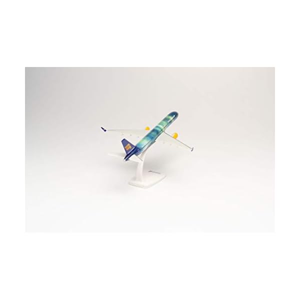 herpa 610735 – Boeing 757-200, Icelandair Hekla Aurora, Wings, Modell Flugzeug mit Standfuß, Flieger, Modellbau… – Bild 5