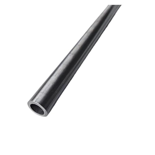 Tubo de hierro redondo hueco brillante de trefilado fino, longitud 25 cm, diámetro 50 cm, 37 mm, 38 mm y 40 mm, tubo de acero al carbono trefilado en frío n.° 20.(50cm,OD40mm ID36mm)