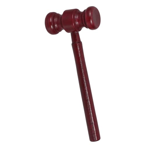 Lurrose Judge Gavel Prop Mini Wooden Gavel Toy for Boys and Girls Judges Wooden Hammer Toy Hammer Small for Cosplay