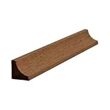 EWCC11 Cove Molding 1/2" x 1/2" Trim. Unfinished, Sapele Mahogany, 94"