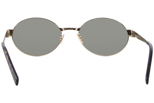 Saint Laurent SL-692 003 Sunglasses Women's Gold/Green Round Shape 55mm4