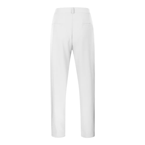 Pantalon homme formel coupe ample et jambe droite confortable - 2