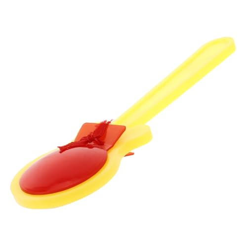 HONITANO 打楽器カスタネット 子供用楽器 プラスチック製 音楽玩具 リズムトレーニング おもちゃ 手と目の協調性 ベビーパーカッション 拍子木 軽量 コンパクト