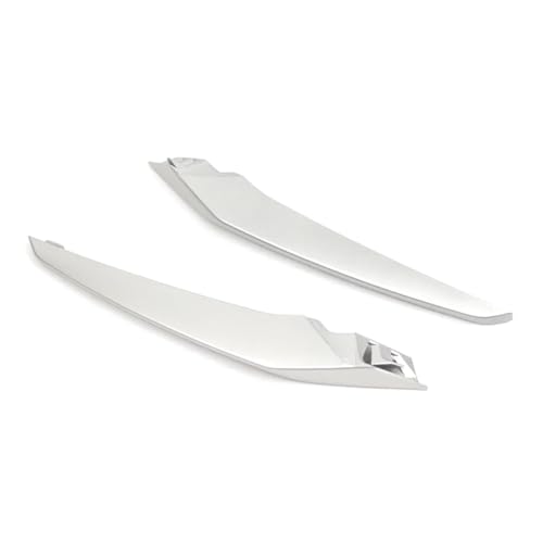 Grille de phare antibrouillard plastique noir chrome pour réparer pare-chocs F30 F31