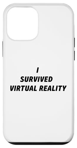 I Survived Virtual Reality Novelty Commemorative VR Games �X�}�z�P�[�X iPhone 12 mini �p