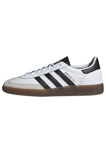 adidas Handball Spezial Men's Sneaker's, Cloud White/Core Black/Gum, Size 6.5