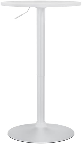 CLP Stehtisch rund höhenverstellbar Xanten, Bartisch drehbar mit...