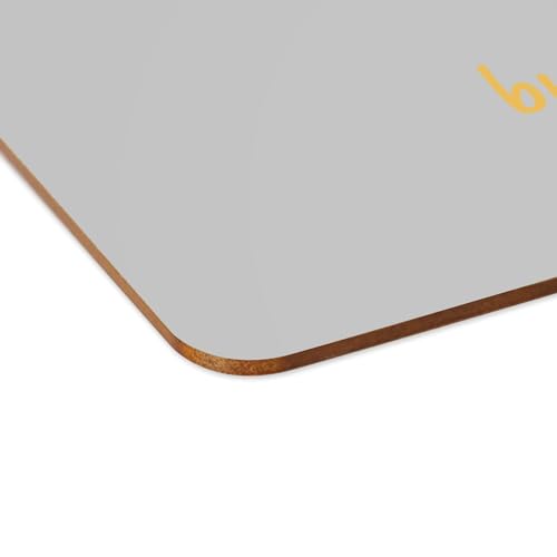 Sets de table souples en liège gris grand format napperons cuisine - 4