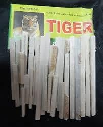 pmw - Tiger Brand -Stationery Slate Pencil Natural Lime Stone Chalk - Pack of 25 Boxes