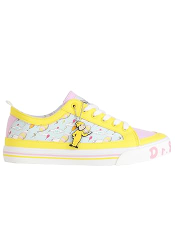 Dr. Seuss Oh The Places You'll Go! Adult Sneakers - Rubber Soles, Embroidered Tongues, Sublimated Graphics, Keychain3