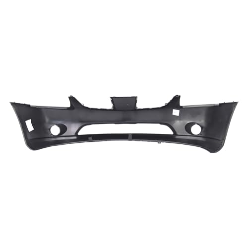 Image of FitParts Compatible with Mitsubishi Galant 2004-2006 Front Bumper Cover | Primed, With Fog Light Holes, Sedan, Ready to Paint, OEM 6400B276, MI1000298