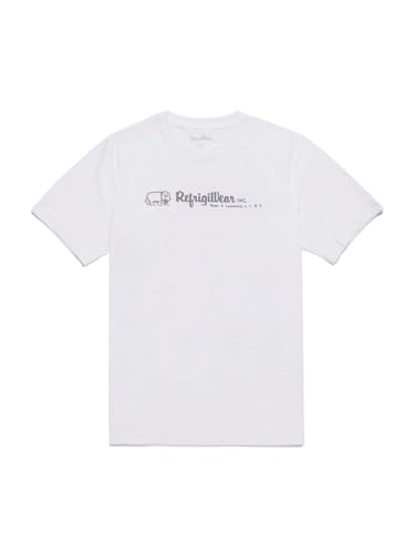 RefrigiWear T-Shirt homme blanc pour vos sorties d'été et vos moments de détente en terrasse